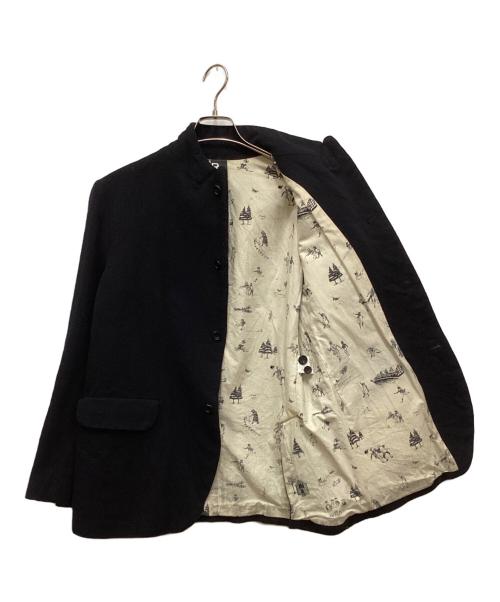 R&D.M.Co-OLDMAN'S TAILOR（オールドマンズテーラー）R&D.M.Co-OLDMAN'S TAILOR (オールドマンズテーラー) ウールジャケット ネイビー サイズ:Lの古着・服飾アイテム