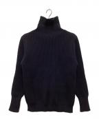 ANDERSEN-ANDERSENアンデルセン アンデルセン）の古着「リブハイネックニット」｜ネイビー
