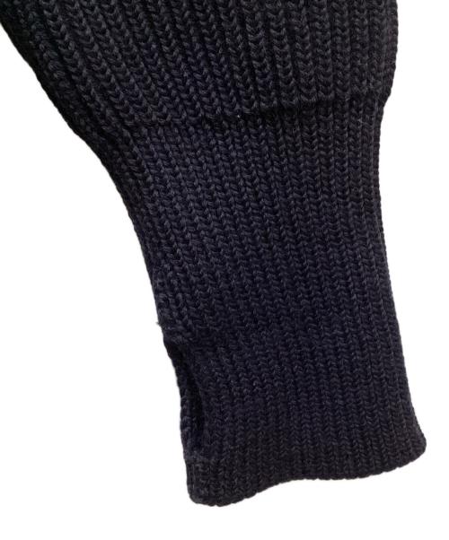 ANDERSEN-ANDERSEN（アンデルセン アンデルセン）ANDERSEN-ANDERSEN (アンデルセン アンデルセン) リブハイネックニット ネイビー サイズ:Mの古着・服飾アイテム