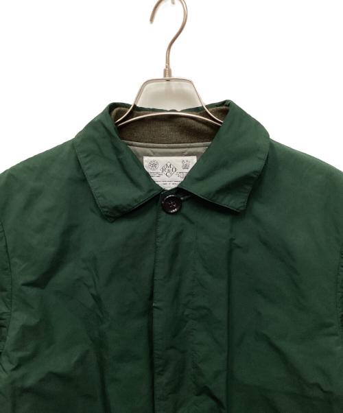 R&D.M.Co-OLDMAN'S TAILOR（オールドマンズテーラー）R&D.M.Co-OLDMAN'S TAILOR (オールドマンズテーラー) ライナー付きコート グリーン サイズ:Lの古着・服飾アイテム