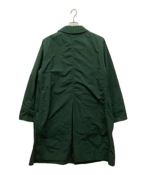 R&D.M.Co-OLDMAN'S TAILOR（オールドマンズテーラー）R&D.M.Co-OLDMAN'S TAILOR (オールドマンズテーラー) ライナー付きコート グリーン サイズ:Lの古着・服飾アイテム