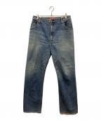 eYe COMME des GARCONS JUNYAWATANABE MAN×LEVI'Sアイ コム デ ギャルソン ジュンヤ ワタナベ マン×リーバイス）の古着「立体裁断デニムパンツ」｜インディゴ