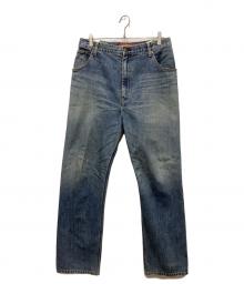 eYe COMME des GARCONS JUNYAWATANABE MAN×LEVI'S（アイ コム デ ギャルソン ジュンヤ ワタナベ マン×リーバイス）の古着「立体裁断デニムパンツ」｜インディゴ