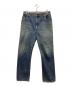 eYe COMME des GARCONS JUNYAWATANABE MAN（アイ コム デ ギャルソン ジュンヤ ワタナベ マン）の古着「立体裁断デニムパンツ」｜インディゴ