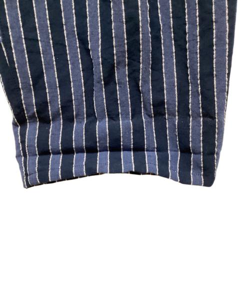 digawel（ディガウェル）digawel (ディガウェル) 銀糸ストライプパンツ ブルー サイズ:3の古着・服飾アイテム