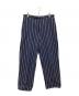digawel（ディガウェル）の古着「銀糸ストライプパンツ」｜ブルー