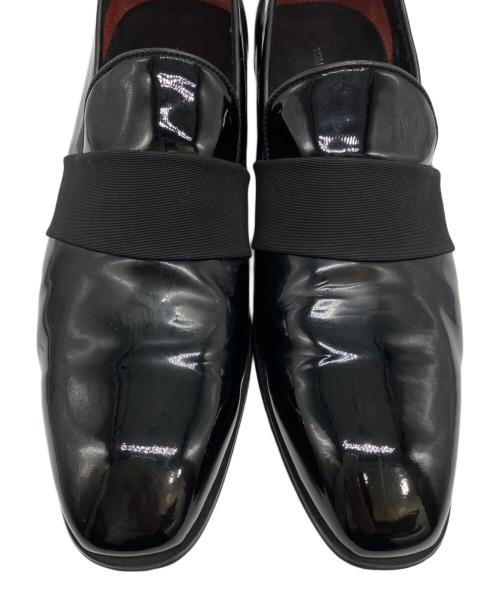 TOM FORD（トムフォード）TOM FORD (トムフォード) エナメルレザーローファー ブラック サイズ:９Tの古着・服飾アイテム