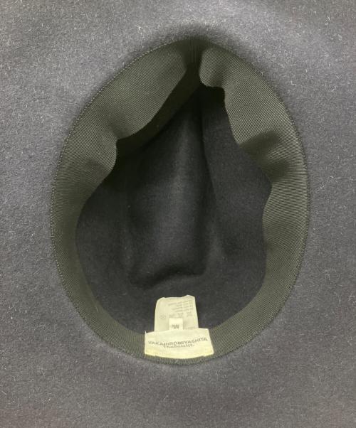 TAKAHIROMIYASHITA TheSoloIst.（タカヒロミヤシタ ザソロイスト）TAKAHIROMIYASHITA TheSoloIst. (タカヒロミヤシタ ザソロイスト) ラビット中折れハット ネイビーの古着・服飾アイテム