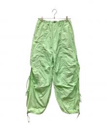 MAISON SPECIAL（メゾンスペシャル）の古着「2wayギミックパラシュートパンツ」｜グリーン