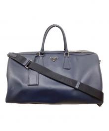 PRADA（プラダ）の古着「SACCA DA VIAGGIO」｜ブライトブルー