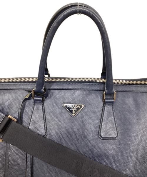 PRADA（プラダ）PRADA (プラダ) SACCA DA VIAGGIO ブライトブルーの古着・服飾アイテム