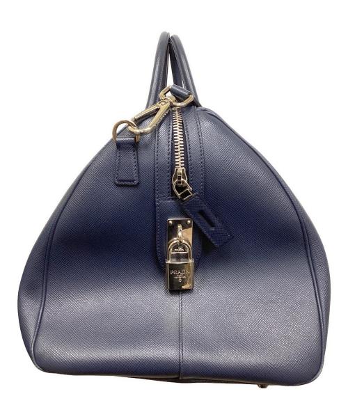 PRADA（プラダ）PRADA (プラダ) SACCA DA VIAGGIO ブライトブルーの古着・服飾アイテム