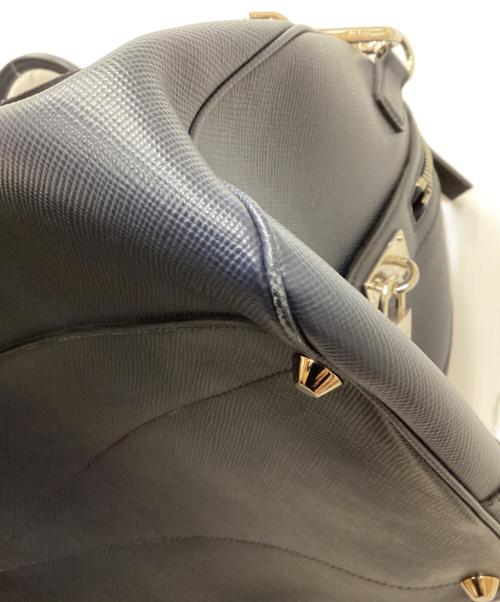 PRADA（プラダ）PRADA (プラダ) SACCA DA VIAGGIO ブライトブルーの古着・服飾アイテム