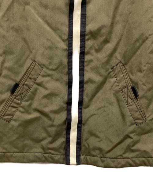 ARMANI JEANS（アルマーニジーンズ）ARMANI JEANS (アルマーニジーンズ) テープデザインタイタンクロスジャケット オリーブ サイズ:IT50の古着・服飾アイテム