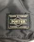 中古・古着 PORTER (ポーター) ウエストバッグ ブラック：7000円