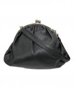 Ventriloquistヴェントリロクイスト）の古着「がま口ショルダーバッグ」｜ブラック