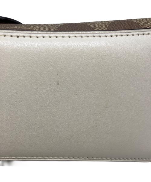 COACH（コーチ）COACH (コーチ) ペッパー 2wayシグネチャーバッグ ベージュの古着・服飾アイテム