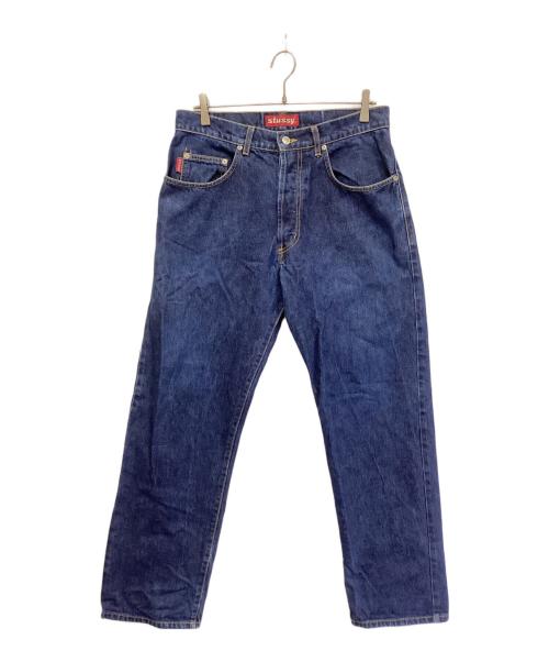 stussy（ステューシー）stussy (ステューシー) 90's ボタンフライデニムパンツ インディゴ サイズ:32の古着・服飾アイテム