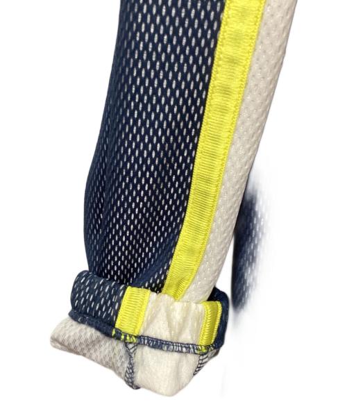 SUPREME（シュプリーム）SUPREME (シュプリーム) Bonded Mesh Track Jacket / メッシュトラックジャケット ホワイト×ブルー サイズ:Mの古着・服飾アイテム