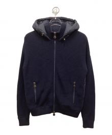 MONCLER（モンクレール）の古着「MAGLIONE TRICOT CARDIGAN」｜ネイビー