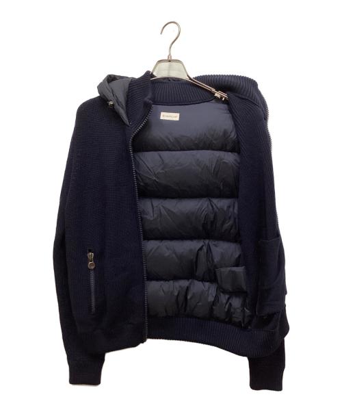 MONCLER（モンクレール）MONCLER (モンクレール) MAGLIONE TRICOT CARDIGAN ネイビー サイズ:Mの古着・服飾アイテム