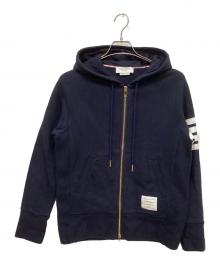 Thom Browne（トムブラウン）の古着「4BAR クラシックフーディー」｜ネイビー