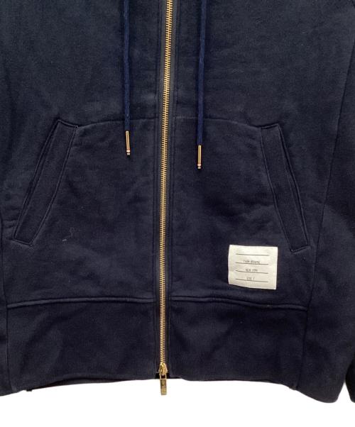 Thom Browne（トムブラウン）Thom Browne (トムブラウン) 4BAR クラシックフーディー ネイビー サイズ:3の古着・服飾アイテム