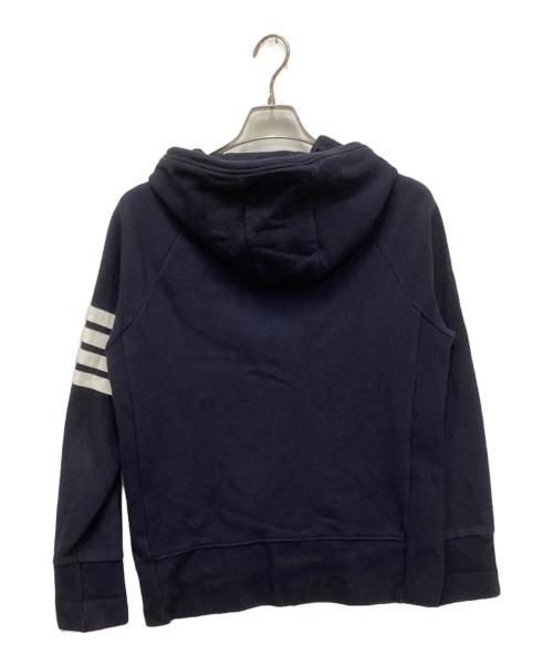 Thom Browne（トムブラウン）Thom Browne (トムブラウン) 4BAR クラシックフーディー ネイビー サイズ:3の古着・服飾アイテム