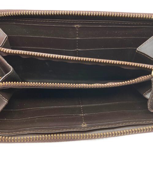 Felisi（フェリージ）Felisi (フェリージ) 型押し長財布 ブラウンの古着・服飾アイテム