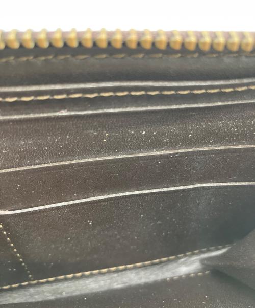 Felisi（フェリージ）Felisi (フェリージ) 型押し長財布 ブラウンの古着・服飾アイテム