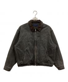 NAUTICA（ノーティカ）の古着「ガーメント ダイ チノ ジップブルゾン」｜ブラック