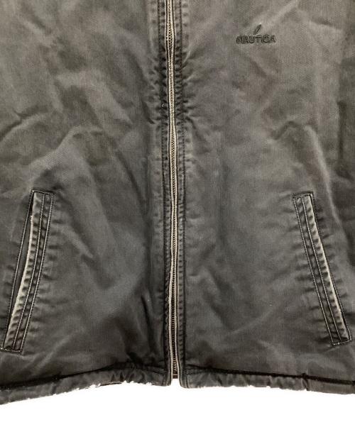 NAUTICA（ノーティカ）NAUTICA (ノーティカ) ガーメント ダイ チノ ジップブルゾン ブラック サイズ:Mの古着・服飾アイテム