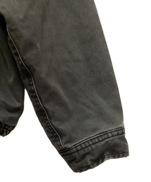 NAUTICA（ノーティカ）NAUTICA (ノーティカ) ガーメント ダイ チノ ジップブルゾン ブラック サイズ:Mの古着・服飾アイテム