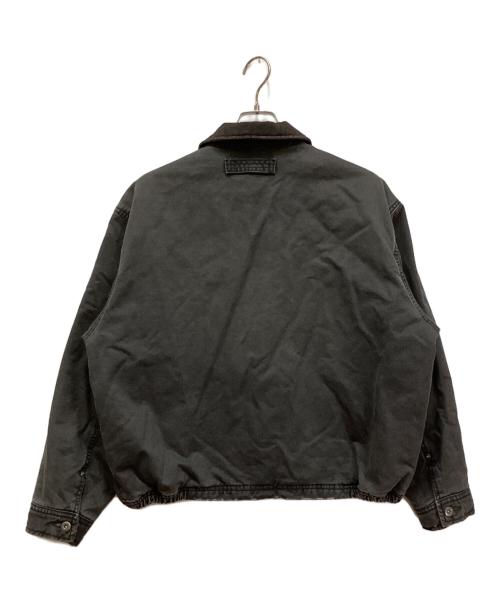 NAUTICA（ノーティカ）NAUTICA (ノーティカ) ガーメント ダイ チノ ジップブルゾン ブラック サイズ:Mの古着・服飾アイテム