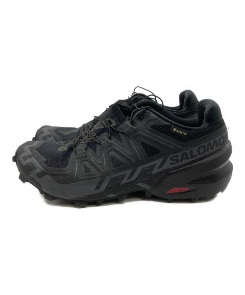 SALOMON（サロモン）SALOMON (サロモン) SPEEDCROSS 6 GORE-TEX ブラック サイズ:26cmの古着・服飾アイテム