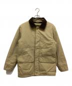 Timberlandティンバーランド）の古着「ダックキルティングジャケット」｜ベージュ