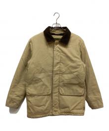 Timberland（ティンバーランド）の古着「ダックキルティングジャケット」｜ベージュ