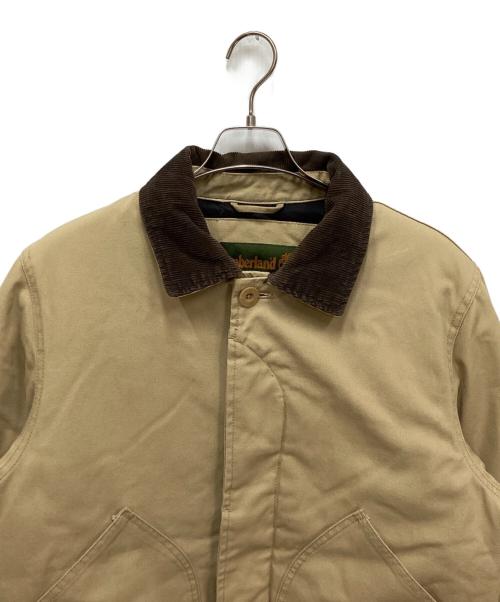 Timberland（ティンバーランド）Timberland (ティンバーランド) ダックキルティングジャケット ベージュ サイズ:Sの古着・服飾アイテム