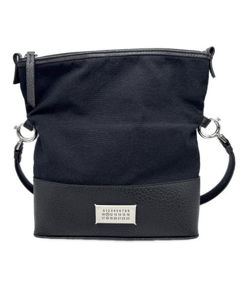 Maison Margiela（メゾンマルジェラ）Maison Margiela (メゾンマルジェラ) 5AC ホーボー スモールバッグ ブラックの古着・服飾アイテム