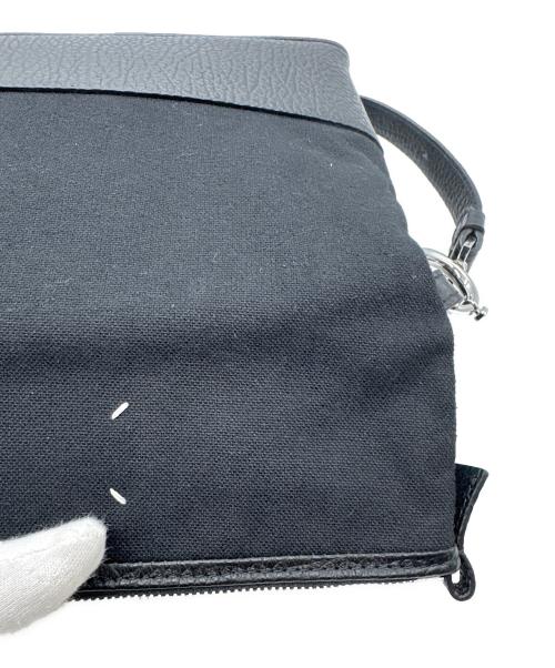 Maison Margiela（メゾンマルジェラ）Maison Margiela (メゾンマルジェラ) 5AC ホーボー スモールバッグ ブラックの古着・服飾アイテム