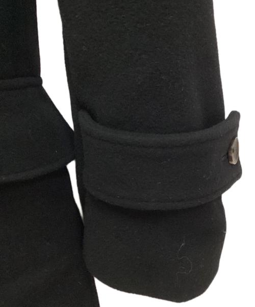 wjk（ダブルジェイケー）wjk (ダブルジェイケー) ダッフルコート ブラック サイズ:Lの古着・服飾アイテム