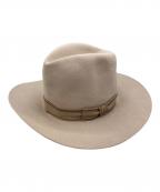 TAKAHIROMIYASHITA TheSoloIst.タカヒロミヤシタ ザソロイスト）の古着「ラビットファー中折れハット」｜ベージュ