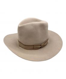 TAKAHIROMIYASHITA TheSoloIst.（タカヒロミヤシタ ザソロイスト）の古着「ラビットファー中折れハット」｜ベージュ