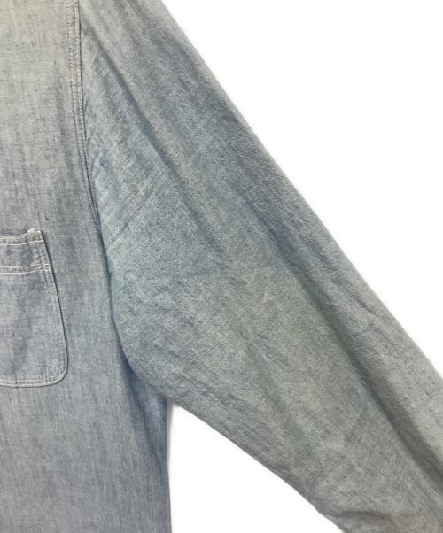 SUNSEA（サンシー）SUNSEA (サンシー) シャンブレー×デニム切替ジャンプスーツ インディゴ サイズ:不明の古着・服飾アイテム