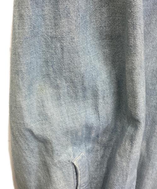 SUNSEA（サンシー）SUNSEA (サンシー) シャンブレー×デニム切替ジャンプスーツ インディゴ サイズ:不明の古着・服飾アイテム