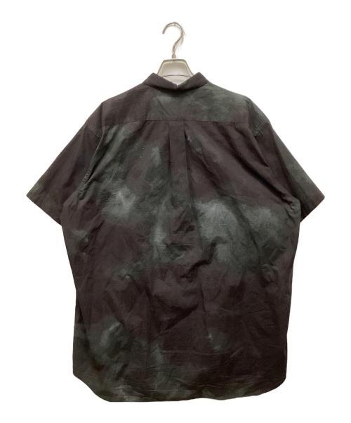 COMME des GARCONS SHIRT（コムデギャルソンシャツ）COMME des GARCONS SHIRT (コムデギャルソンシャツ) 暗染半袖シャツ パープル サイズ:Lの古着・服飾アイテム