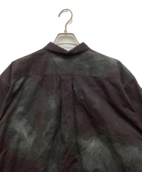 COMME des GARCONS SHIRT（コムデギャルソンシャツ）COMME des GARCONS SHIRT (コムデギャルソンシャツ) 暗染半袖シャツ パープル サイズ:Lの古着・服飾アイテム