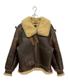 THE REAL McCOY'S（ザ・リアルマッコイズ）の古着「B-3レザーフライトジャケット」｜ブラウン