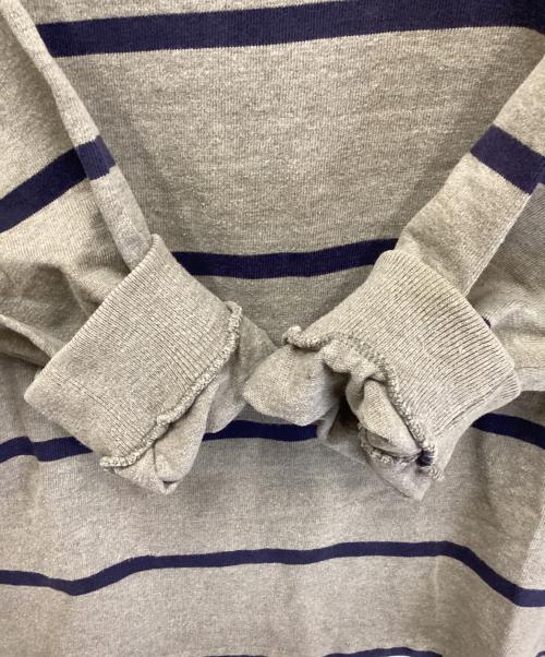 POLO RALPH LAUREN（ポロ・ラルフローレン）POLO RALPH LAUREN (ポロ・ラルフローレン) USA製ラガーシャツ グレー サイズ:XLの古着・服飾アイテム