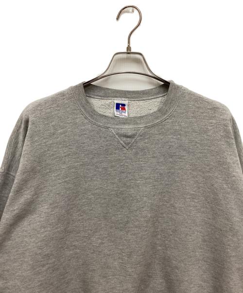 RUSSELL ATHLETIC（ラッセルアスレチック）RUSSELL ATHLETIC (ラッセルアスレチック) Vガゼットスウェット グレー サイズ:XXLの古着・服飾アイテム